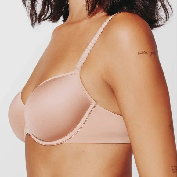 Thirdlove 24/7 Classic T-Shirt Bra Taupe Size 36B - Picture 13 of 16